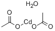 CADMIUM ACETATE HYDRATE CAS#: 89759-80-8