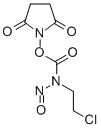 CARBAMIC ACID, (2-CHLOROETHYL)NITROSO-, 2,5-DIOXO-1-PYRROLIDINYL ESTER CAS#: 80354-49-0