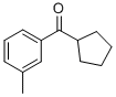 CYCLOPENTYL 3-METHYLPHENYL KETONE CAS#: 85359-50-8