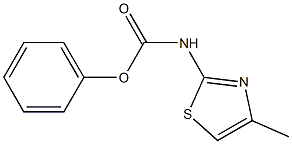 CarbaMic acid, N-(4-Methyl-2-thiazolyl)-, phenyl ester CAS#: 813445-31-7