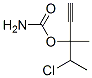 Carbamic acid, 1-(1-chloroethyl)-1-methyl-2-propynyl ester (7CI) CAS#: 89850-55-5
