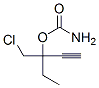 Carbamic acid, 1-(chloromethyl)-1-ethyl-2-propynyl ester (7CI) CAS#: 89850-57-7
