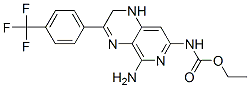 Carbamic acid, (5-amino-1,2-dihydro-3-(4-(trifluoromethyl)phenyl)pyrid o(3,4-b)pyrazin-7-yl)-, ethyl ester CAS#: 82586-03-6