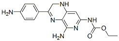 Carbamic acid, (5-amino-3-(4-aminophenyl)-1,2-dihydropyrido(3,4-b)pyra zin-7-yl)-, ethyl ester CAS#: 82586-02-5