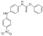 Carbamothioic acid, (4-((4-nitrophenyl)amino)phenyl)-, O-phenyl ester CAS#: 83538-74-3