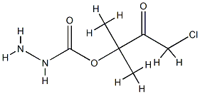 Carbazic acid, ester with 1-chloro-3-hydroxy-3-methyl-2-butanone (7CI) CAS#: 89490-25-5