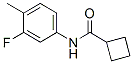 Cyclobutanecarboxamide, N-(3-fluoro-4-methylphenyl)- (9CI) CAS#: 826999-57-9
