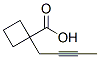 Cyclobutanecarboxylic acid, 1-(2-butynyl)- (9CI) CAS#: 89056-27-9