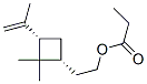 Cyclobutaneethanol, 2,2-dimethyl-3-(1-methylethenyl)-, propanoate, (1R,3S)- (9CI) CAS#: 808229-87-0
