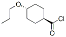 Cyclohexanecarbonyl chloride, 4-propoxy-, trans- (9CI) CAS#: 80361-82-6