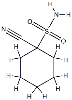 Cyclohexanesulfonamide,1-cyano-(9CI) CAS#: 82691-75-6