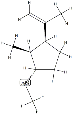 Cyclopentane, 1-methoxy-2-methyl-3-(1-methylethenyl)-, (1R,2R,3R)-rel- (9CI) CAS#: 824391-11-9