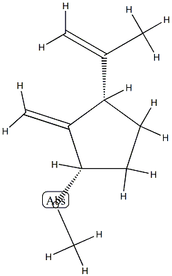 Cyclopentane, 1-methoxy-2-methylene-3-(1-methylethenyl)-, (1R,3R)-rel- (9CI) CAS#: 824391-12-0