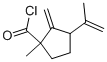 Cyclopentanecarbonyl chloride, 1-methyl-2-methylene-3-(1-methylethenyl)- (9CI) CAS#: 85120-38-3