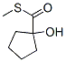 Cyclopentanecarbothioic acid, 1-hydroxy-, S-methyl ester (9CI) CAS#: 88525-12-6