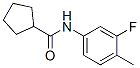 Cyclopentanecarboxamide, N-(3-fluoro-4-methylphenyl)- (9CI) CAS#: 827013-74-1