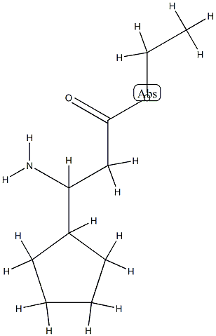 Cyclopentanepropanoic acid, -ba--amino-, ethyl ester (9CI) CAS#: 80914-31-4