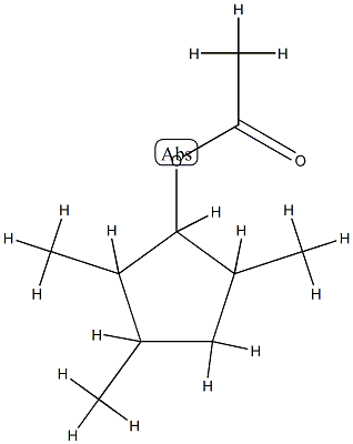 Cyclopentanol, 2,3,5-trimethyl-, acetate, (1-alpha-,2-ba-,3-ba-,5-alpha-)- (9CI) CAS#: 87687-94-3