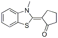 Cyclopentanone, 2-(3-methyl-2(3H)-benzothiazolylidene)- (9CI) CAS#: 80419-42-7