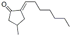 Cyclopentanone, 2-heptylidene-4-methyl-, (2E)- (9CI) CAS#: 823785-43-9