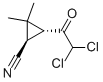Cyclopropanecarbonitrile, 3-(dichloroacetyl)-2,2-dimethyl-, trans- (9CI) CAS#: 80345-45-5