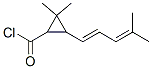 Cyclopropanecarbonyl chloride, 2,2-dimethyl-3-(4-methyl-1,3-pentadienyl)- (9CI) CAS#: 84386-03-8
