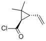 Cyclopropanecarbonyl chloride, 3-ethenyl-2,2-dimethyl-, trans- (9CI) CAS#: 83190-39-0