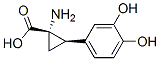 Cyclopropanecarboxylic acid, 1-amino-2-(3,4-dihydroxyphenyl)-, cis- (9CI) CAS#: 87483-06-5