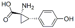Cyclopropanecarboxylic acid, 1-amino-2-(4-hydroxyphenyl)-, trans- (9CI) CAS#: 87856-51-7