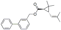 Cyclopropanecarboxylic acid, 2,2-dimethyl-3-(2-methyl-1-propenyl)-, (1,1'-biphenyl)-3-ylmethyl ester, (1R,3R)- CAS#: 86941-03-9