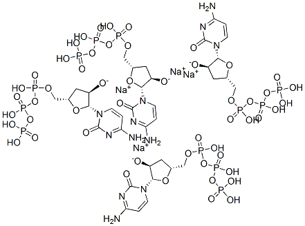 Cytidine 5'-(tetrahydrogen triphosphate), 3'-deoxy-, tetrasodium salt CAS#: 83711-63-1