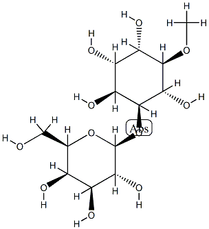 D-chiro-Inositol, 2-O-.beta.-D-galactopyranosyl-4-O-methyl- CAS#: 88199-72-8