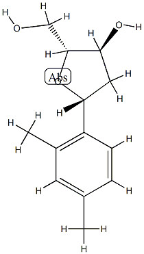 D-erythro-Pentitol, 1,4-anhydro-2-deoxy-1-C-(2,4-dimethylphenyl)-, (1R)- (9CI) CAS#: 805240-80-6