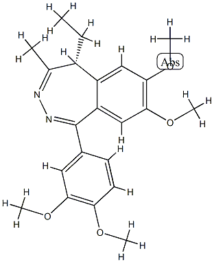 DEXTOFISOPAM,(R)-(5R)-1-(3,4-DIMETHOXYPHENYL)-5-ETHYL-7,8-DIMETHOXY-4-METHYL-5H-2,3-BENZODIAZEPINE CAS#: 82059-50-5