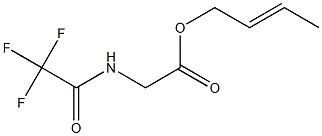 (E)-But-2-en-1-yl 2-(2,2,2-trifluoroacetamido)acetate CAS#: 82706-23-8