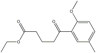 ETHYL 5-(2-METHOXY-5-METHYLPHENYL)-5-OXOVALERATE CAS#: 82054-02-2