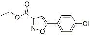 ETHYL 5-(4-CHLOROPHENYL)ISOXAZOLE-3-CARBOXYLATE CAS#: 81282-12-4