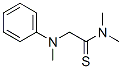 Ethanethioamide, N,N-dimethyl-2-(methylphenylamino)- CAS#: 85526-13-2