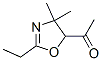 Ethanone, 1-(2-ethyl-4,5-dihydro-4,4-dimethyl-5-oxazolyl)- (9CI) CAS#: 88309-38-0