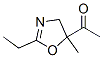 Ethanone, 1-(2-ethyl-4,5-dihydro-5-methyl-5-oxazolyl)- (9CI) CAS#: 88309-28-8