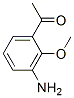 Ethanone, 1-(3-amino-2-methoxyphenyl)- (9CI) CAS#: 85276-71-7