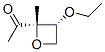 Ethanone, 1-(3-ethoxy-2-methyl-2-oxetanyl)-, cis- (9CI) CAS#: 88995-81-7