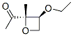 Ethanone, 1-(3-ethoxy-2-methyl-2-oxetanyl)-, trans- (9CI) CAS#: 88995-82-8