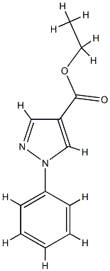 Ethyl 1-phenyl-1H-pyrazole-4-carboxylate, 97% CAS#: 885-94-9