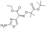 Ethyl 2-(2-aminothiazole-4-yl)-2-(1-tert-butoxycarbonyl-1-methylethoxyimino)acetate CAS#: 86299-46-9