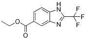 Ethyl 2-(trifluoromethyl)-1H-1,3-benzodiazole-5-carboxylate CAS#: 89457-09-0