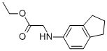 Ethyl (2,3-Dihydro-1H-inden-5-ylamino)acetate CAS#: 84827-40-7