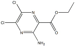 Ethyl 3-aMino-5,6-dichloropyrazine-2-carboxylate CAS#: 86882-92-0