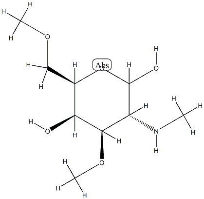 Galactopyranose, 2-deoxy-3,6-di-O-methyl-2-(methylamino)-, D- (8CI) CAS#: 803629-38-1