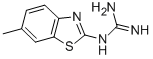 Guanidine, (6-methyl-2-benzothiazolyl)- (9CI) CAS#: 86328-44-1